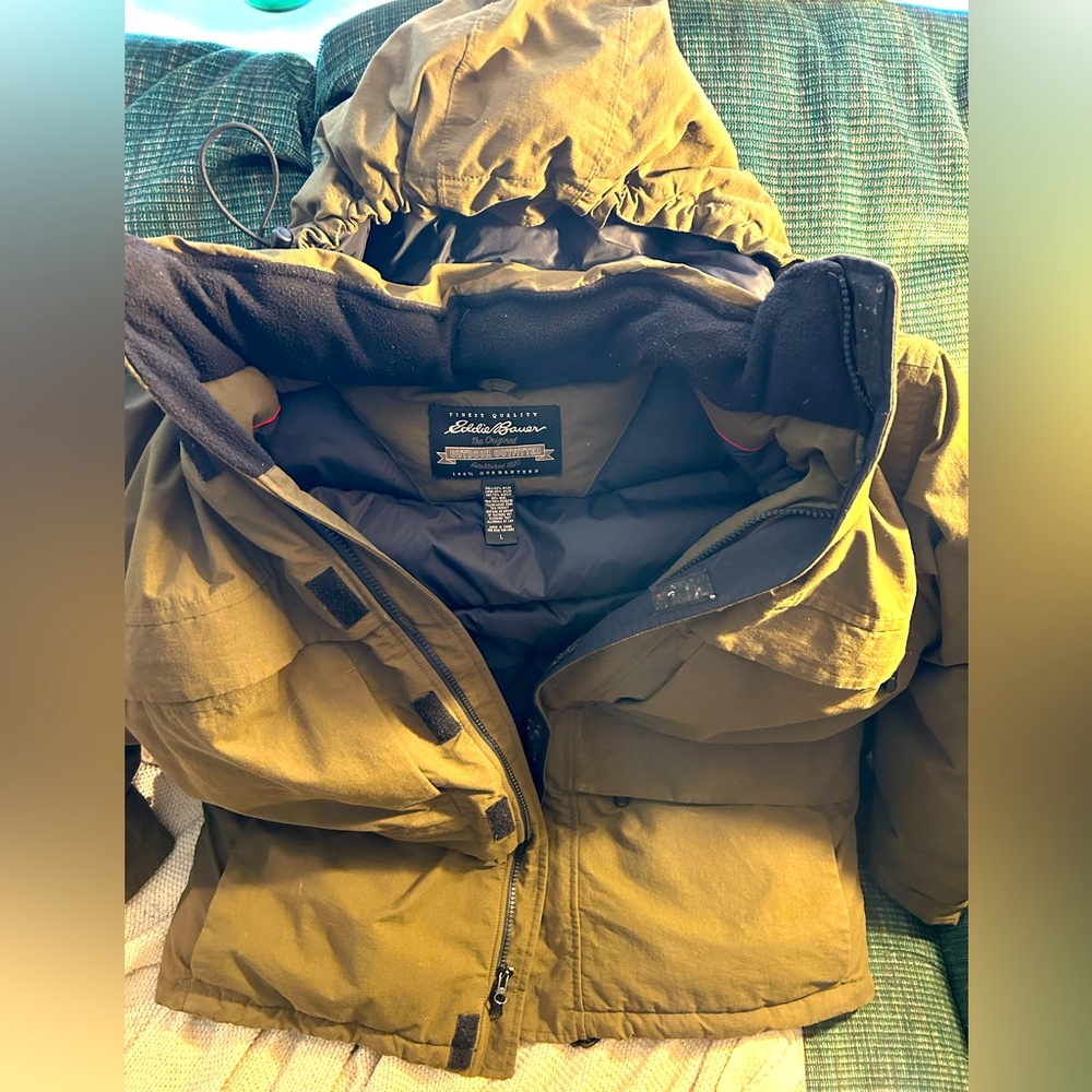 Eddie Bauer Weather Edge Winter Coat Men’s Large